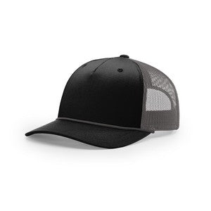 EMBROIDERED - 112FPR - Richardson® Trucker Cap w/Rope