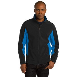 Embroidered - J318 - Port Authority® Men's Core Colorblock Soft Shell Jacket