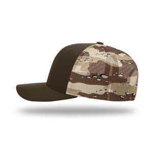 EMBROIDERED - 112PM - Richardson® Printed Mesh Trucker Cap
