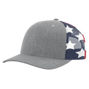 EMBROIDERED - 112PM - Richardson® Printed Mesh Trucker Cap