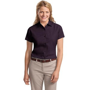 EMBROIDERED-Port Authority® Ladies' Easy Care Short Sleeve Shirt