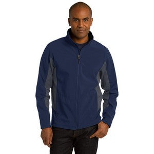 Embroidered - J318 - Port Authority® Men's Core Colorblock Soft Shell Jacket
