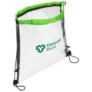 WBA-CB14 - Clear Bag with Drawstring
