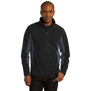 Embroidered - J318 - Port Authority® Men's Core Colorblock Soft Shell Jacket