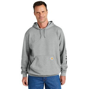 EMBROIDERED - CTK288 - Carhartt® Midweight Hooded Logo Sweatshirt