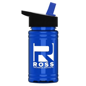 RP16H - UpCycle - Mini 16 oz. rPet Sports Bottle with Flip Straw Lid