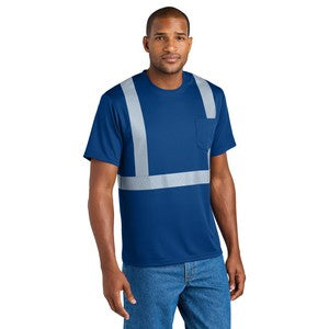 PRINTED CornerStone® Enhanced Visibility Segmented Tape Tee