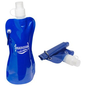WKA-FW13 - Flex Foldable 16 oz Water Bottle with Carabiner