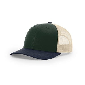 EMBROIDERED - 115 - Richardson® 115 Casual Structured Snapback Trucker Cap