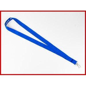 3/4" Polyester Screen Printed Lanyard