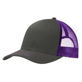EMBROIDERED - C112 - Port Authority® Snapback Trucker Cap