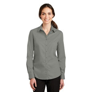 EMBROIDERED -Port Authority® SuperPro™ Ladies Twill Shirt