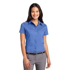 EMBROIDERED-Port Authority® Ladies' Easy Care Short Sleeve Shirt