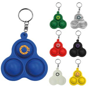 21285 - Pop 3 Bubbles Keychain