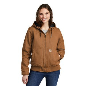 EMBROIDERED - CT104053 - Carhartt® Women's Washed Duck Active Jacket