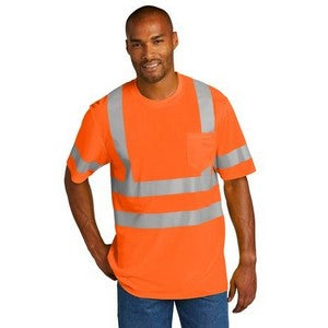 PRINTED CornerStone® ANSI 107 Class 3 Mesh Tee