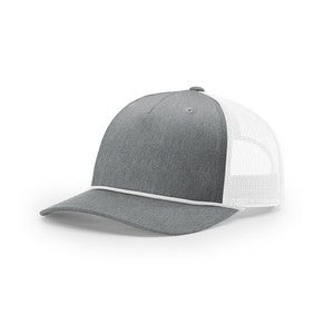 EMBROIDERED - 112FPR - Richardson® Trucker Cap w/Rope