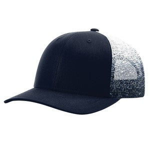 EMBROIDERED - 112PM - Richardson® Printed Mesh Trucker Cap