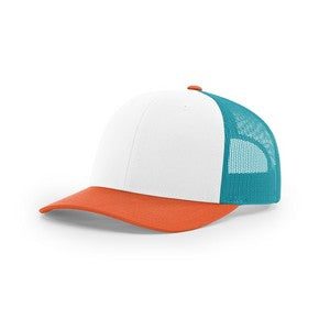EMBROIDERED - 115 - Richardson® 115 Casual Structured Snapback Trucker Cap