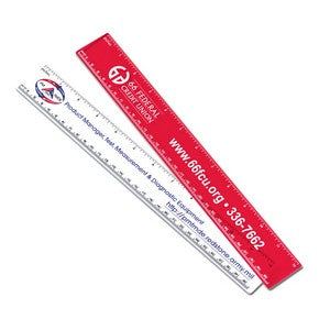 RUL12 - 12" Promotional Ruler