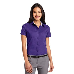 EMBROIDERED-Port Authority® Ladies' Easy Care Short Sleeve Shirt