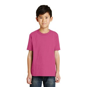 SCREEN PRINTED - PC55Y - Port & Company® Youth Core Blend T-Shirt