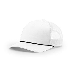 EMBROIDERED - 112FPR - Richardson® Trucker Cap w/Rope
