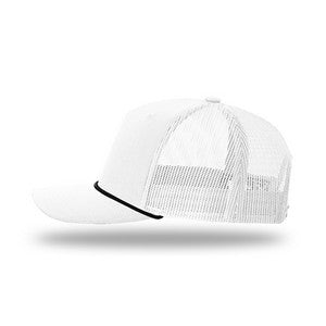 EMBROIDERED - 112FPR - Richardson® Trucker Cap w/Rope