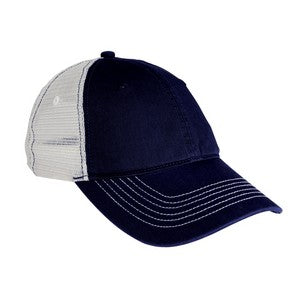 EMBROIDERED District® Men's Mesh Back Cap