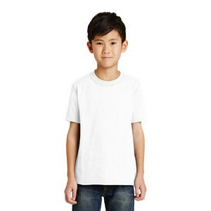 SCREEN PRINTED - PC55Y - Port & Company® Youth Core Blend T-Shirt