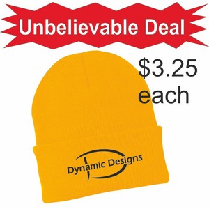 EMBROIDERED Overseas Beanies