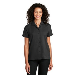 EMBROIDERED Port Authority® Ladies Short Sleeve Performance Staff Shirt