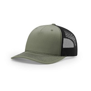 EMBROIDERED - 112FP -Richardson® 5-Panel Trucker Cap