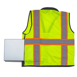 PRINTED ANSI Class 2 Deluxe Surveyors Vest
