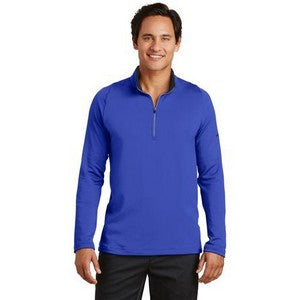 EMBROIDERED Nike Golf Men's Dri-FIT Stretch 1/2-Zip Cover-Up Shirt