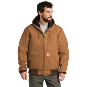EMBROIDERED - CT106677 - Carhartt® Quilted-Flannel-Lined Duck Active Jacket