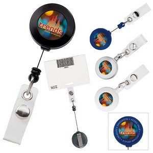 GoodValue® Retractable Badge Holder w/ Slide Clip