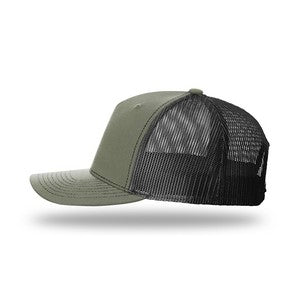 EMBROIDERED - 112FP -Richardson® 5-Panel Trucker Cap