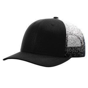 EMBROIDERED - 112PM - Richardson® Printed Mesh Trucker Cap