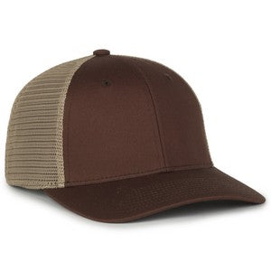 EMBROIDERED Outdoor Cap - FLX672M - ProFlex Stretch Perfected Adjustable Meshback
