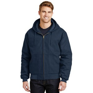 EMBROIDERED Cornerstone® Duck Cloth Hooded Work Jacket
