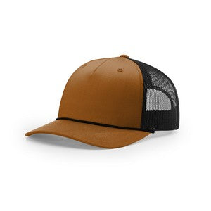 EMBROIDERED - 112FPR - Richardson® Trucker Cap w/Rope