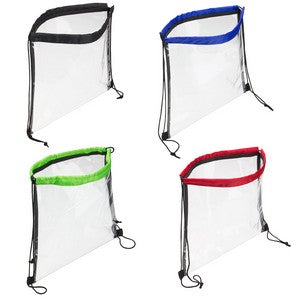 WBA-CB14 - Clear Bag with Drawstring