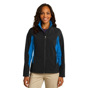 EMBROIDERED Port Authority® Ladies' Core Colorblock Soft Shell Jacket