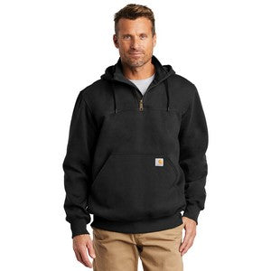 EMBROIDERED - CT100617 - Carhartt ® Rain Defender® Paxton Heavyweight Hooded Zip Mock Sweatshirt