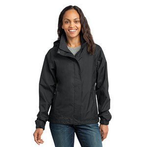 EMBROIDERED Eddie Bauer® Ladies' Rain Jacket