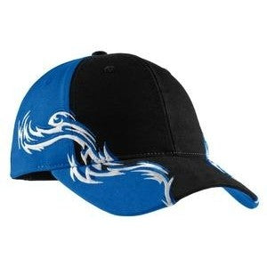 Port Authority® Colorblock Racing Cap w/Flames