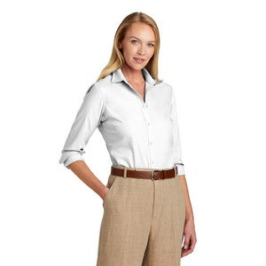 EMBROIDERED Brooks Brothers® Women's Wrinkle-Free Stretch Nailhead Shirt
