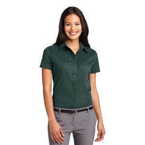 EMBROIDERED-Port Authority® Ladies' Easy Care Short Sleeve Shirt