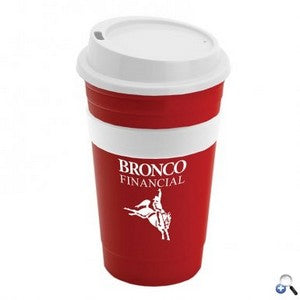 The Traveler Grip 15 oz Insulated Cup